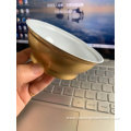 Hot sale golden aluminum jar container bowl can